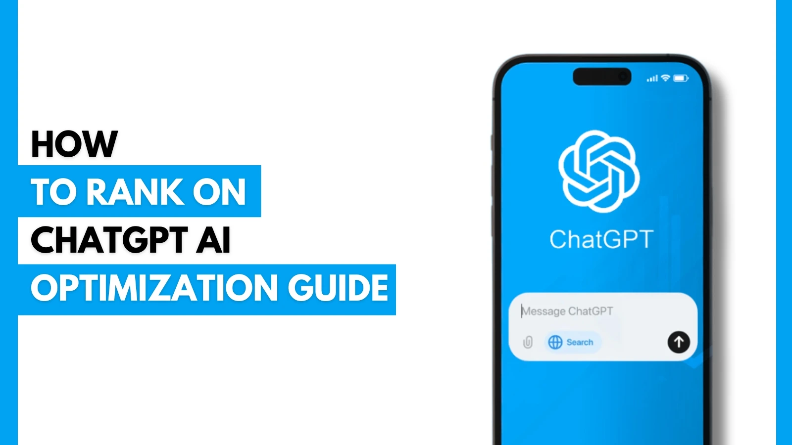 How to Rank on ChatGPT
